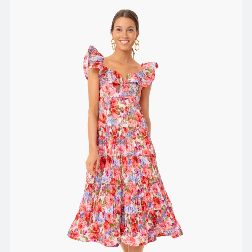 Beulah New with Tags Floral Midi dress